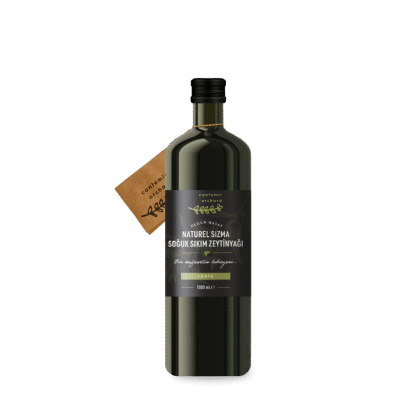 Naturel Sızma Soğuk Sıkım Zeytinyağı (Olgun Hasat) 1 Lt
